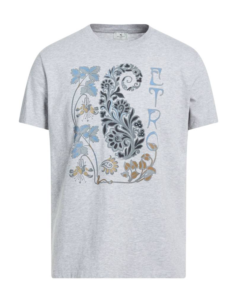 ETRO T-shirts Herren Hellgrau von ETRO