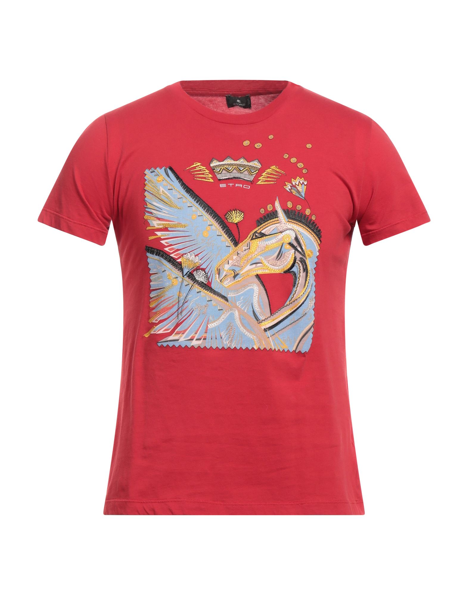 ETRO T-shirts Herren Rot von ETRO