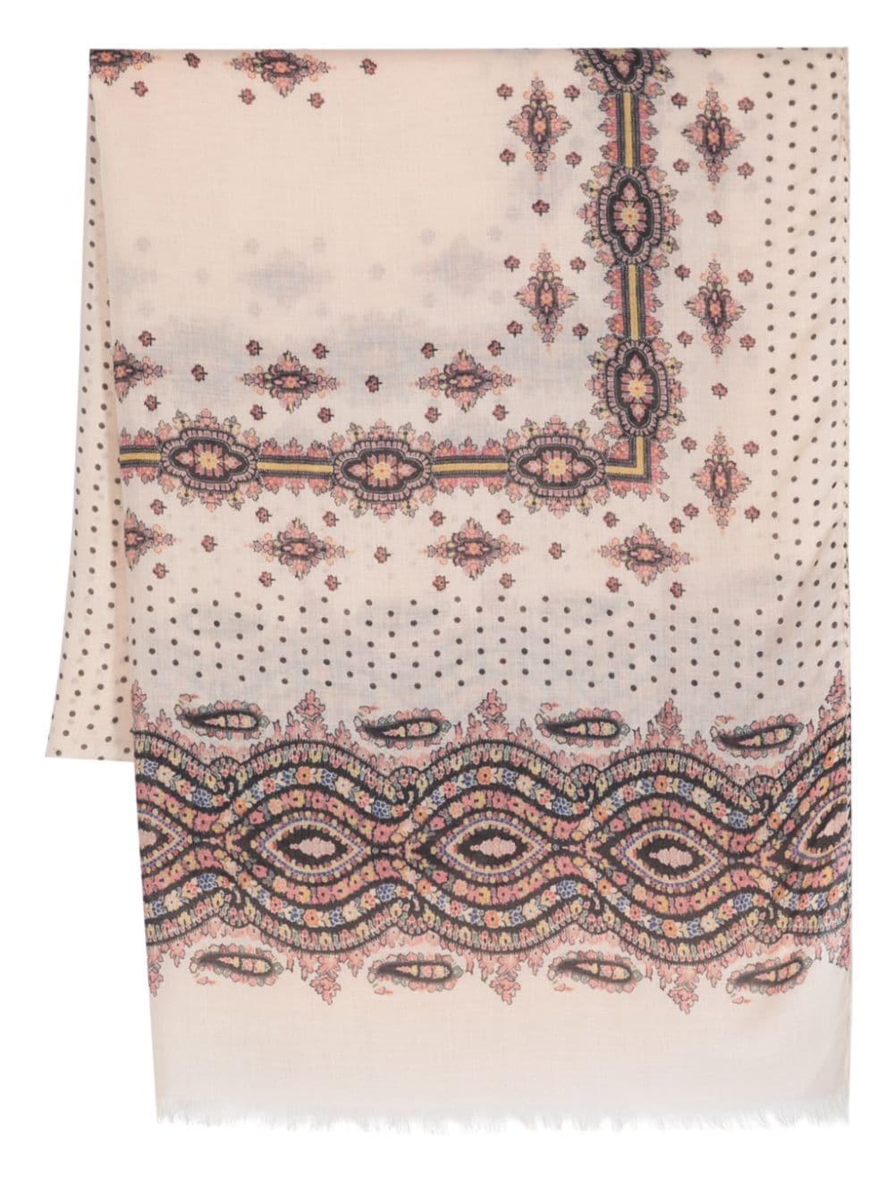 ETRO Schal mit abstraktem Print - Nude von ETRO