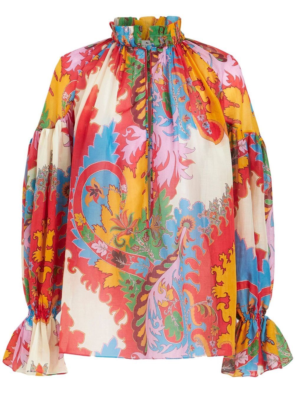 ETRO Bluse mit abstraktem Print - Rosa von ETRO