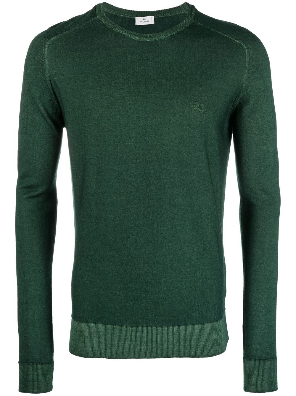 ETRO Pullover mit Logo-Stickerei - Grün von ETRO