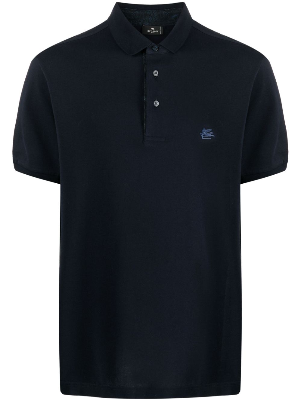 ETRO Poloshirt mit Logo-Stickerei - Blau von ETRO