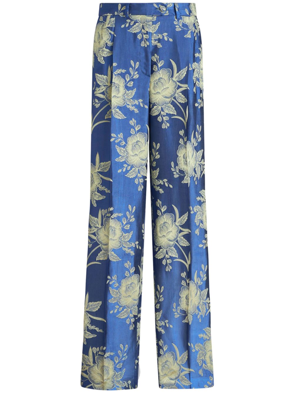 ETRO Hose mit weitem Bein - Blau von ETRO