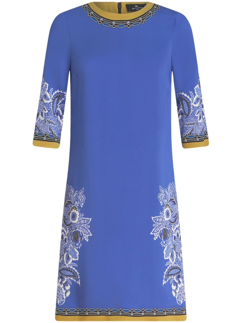 ETRO Kleid mit Blumen-Print - Blau von ETRO