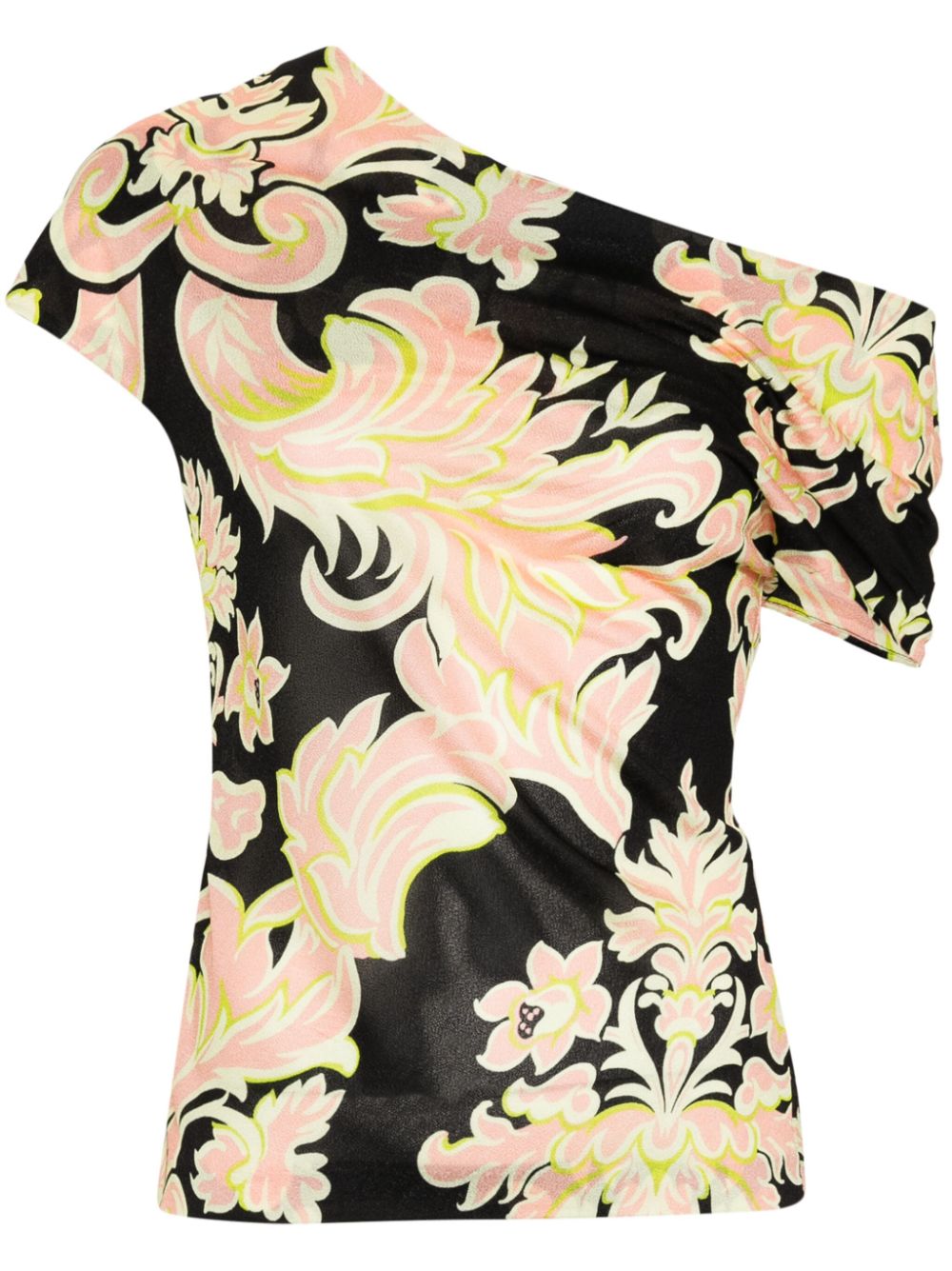 ETRO Bluse mit Blumen-Print - Schwarz von ETRO