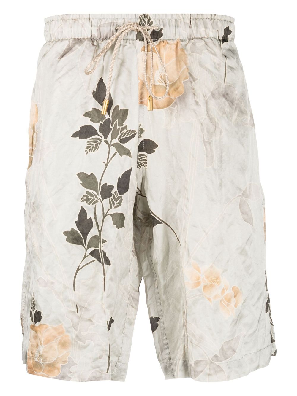 ETRO Badeshorts mit Blumen-Print - Grün von ETRO