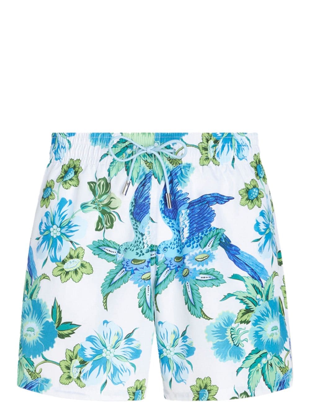 ETRO Badeshorts mit Blumen-Print - Weiß von ETRO