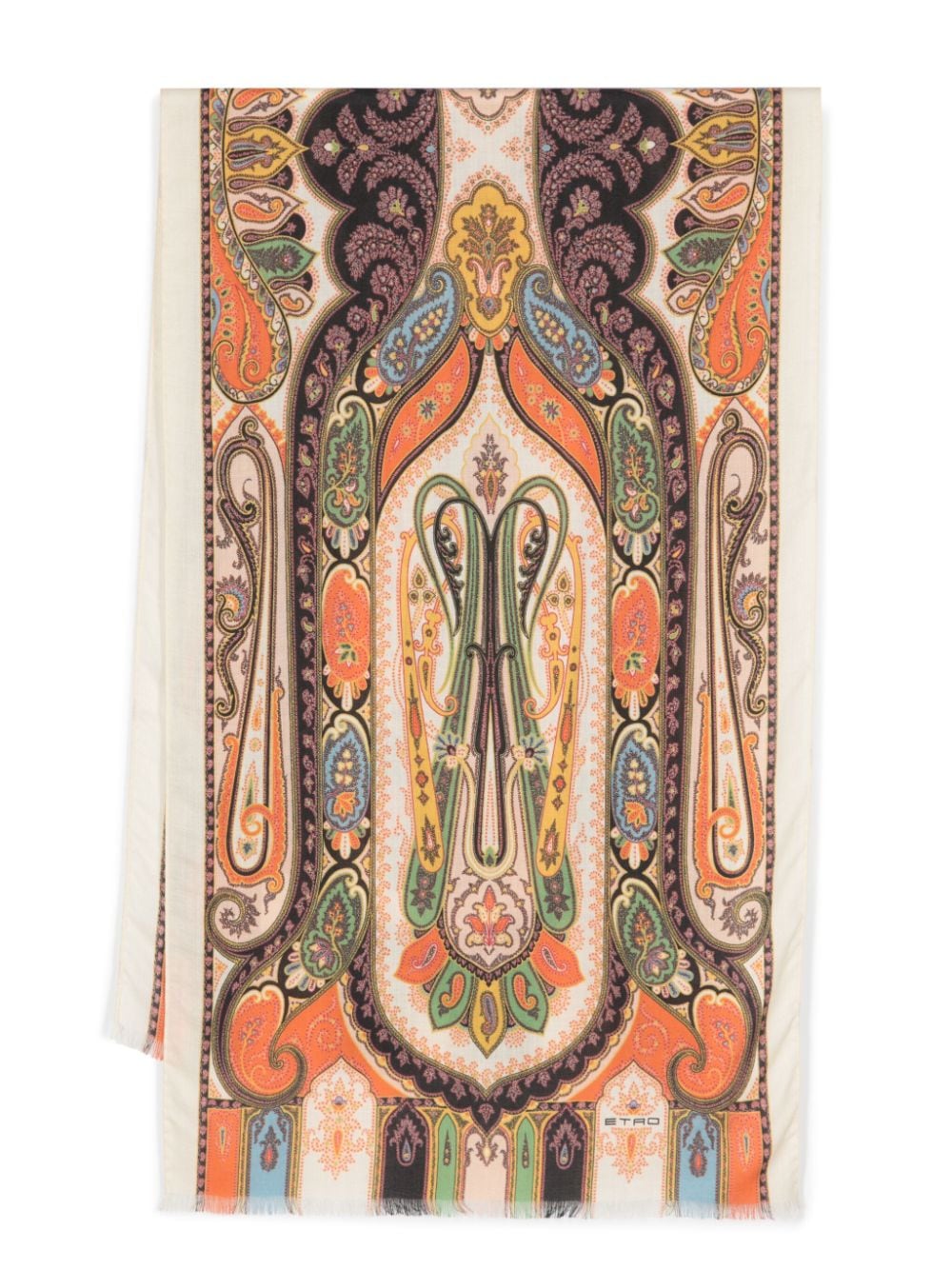 ETRO Schal mit grafischem Print - Nude von ETRO