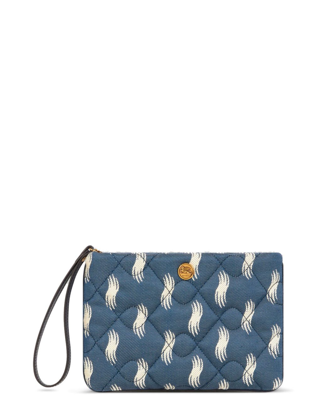 ETRO Gesteppte Clutch - Blau von ETRO