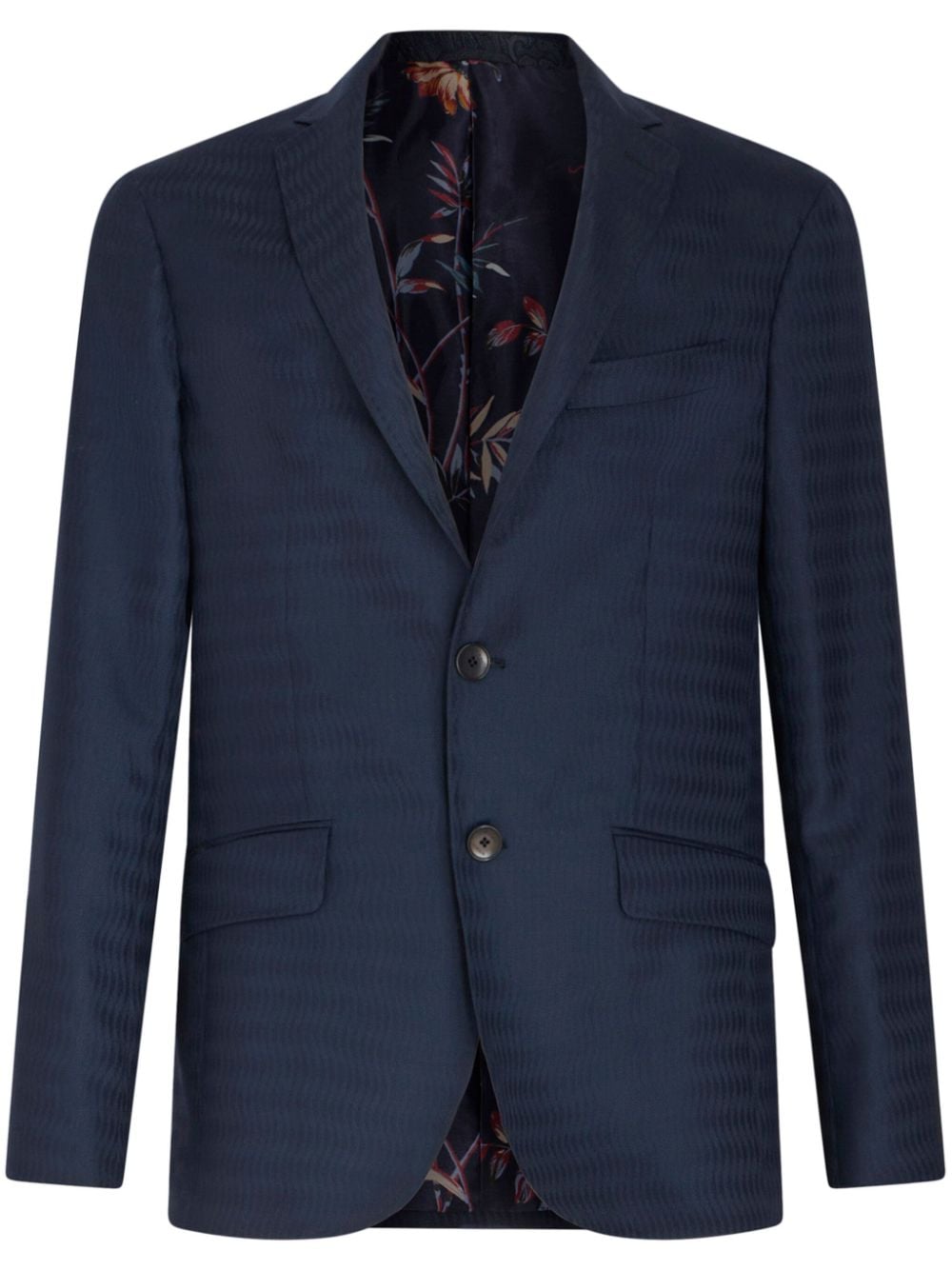 ETRO Sakko mit Jacquardmuster - Blau von ETRO