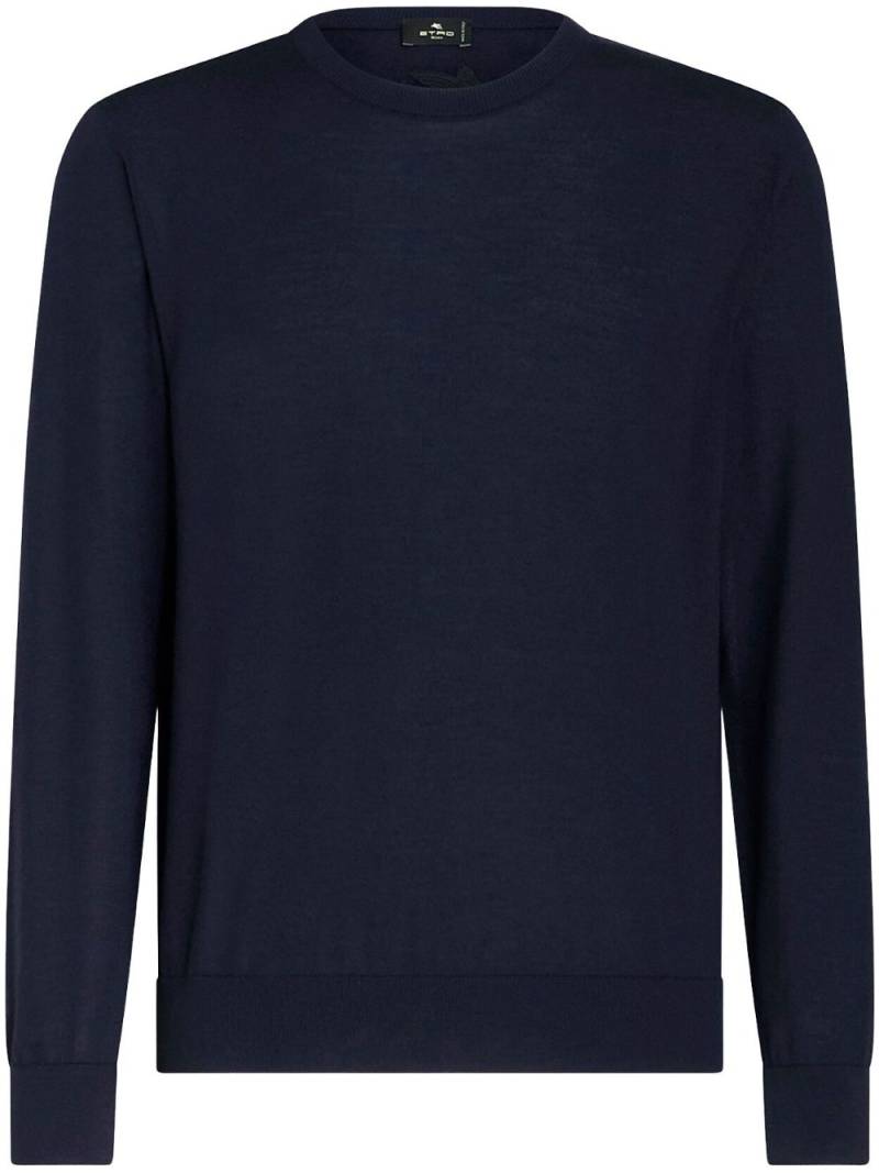 ETRO Pullover mit Logo-Stickerei - Blau von ETRO