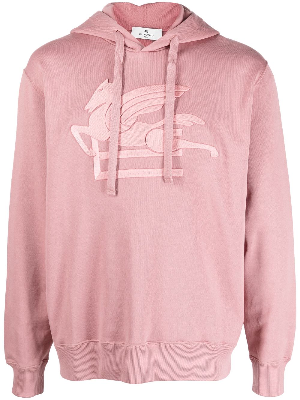 ETRO Hoodie mit Logo-Stickerei - Rosa von ETRO