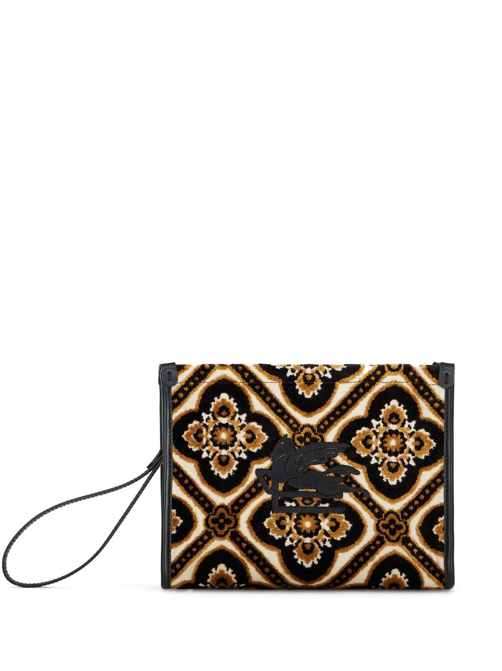 ETRO Handtasche mit Jacquardmuster - Nude von ETRO