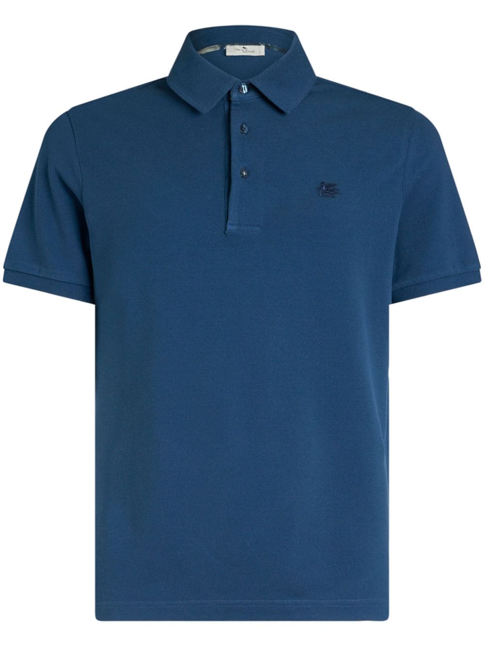 ETRO Poloshirt mit Logo-Stickerei - Blau von ETRO