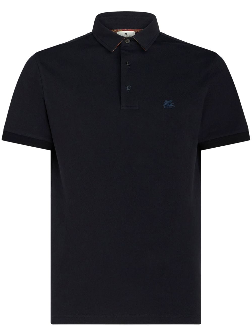 ETRO Poloshirt mit Logo-Stickerei - Blau von ETRO