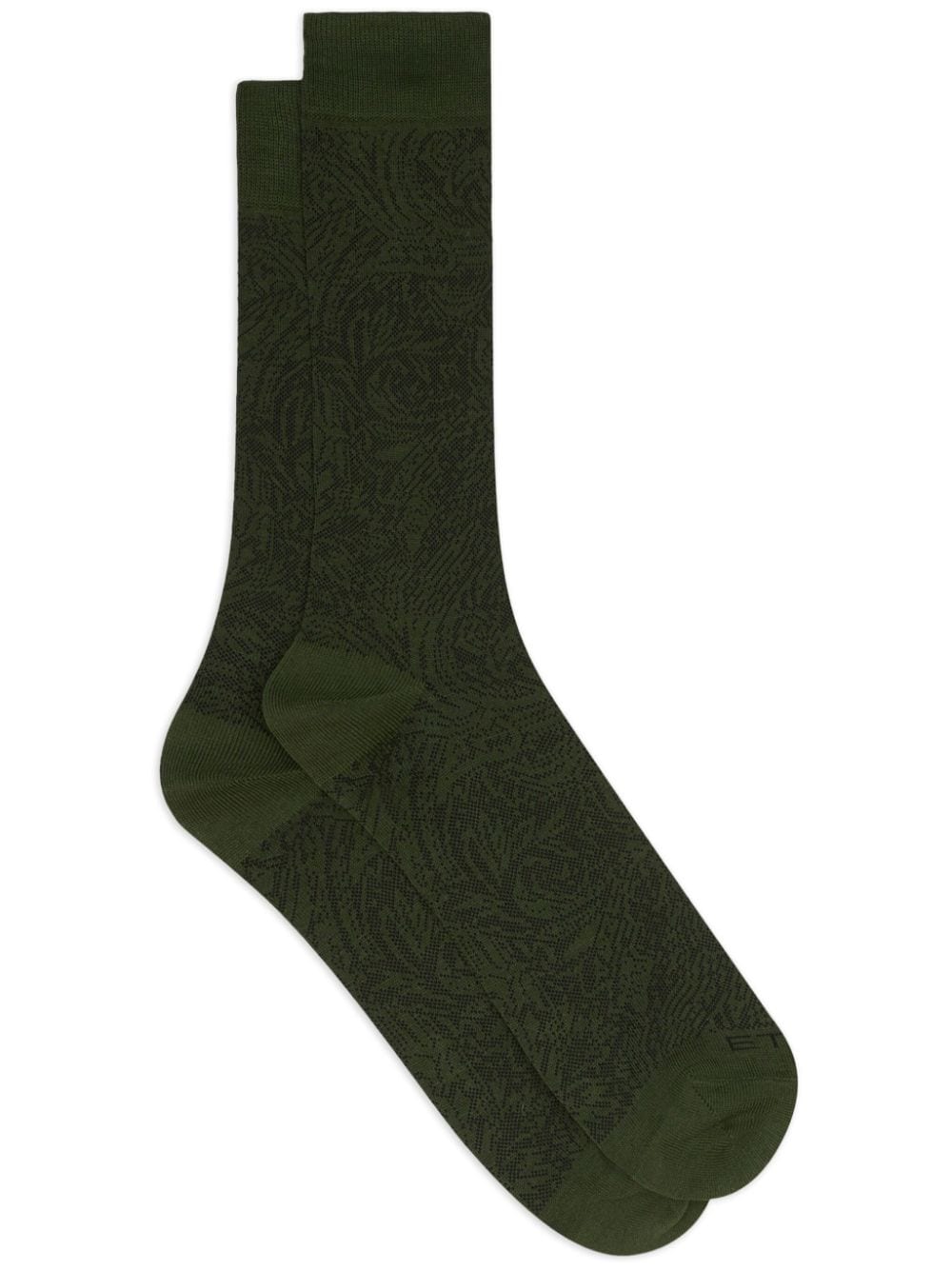 ETRO Socken aus Paisley-Jacquard - Grün von ETRO