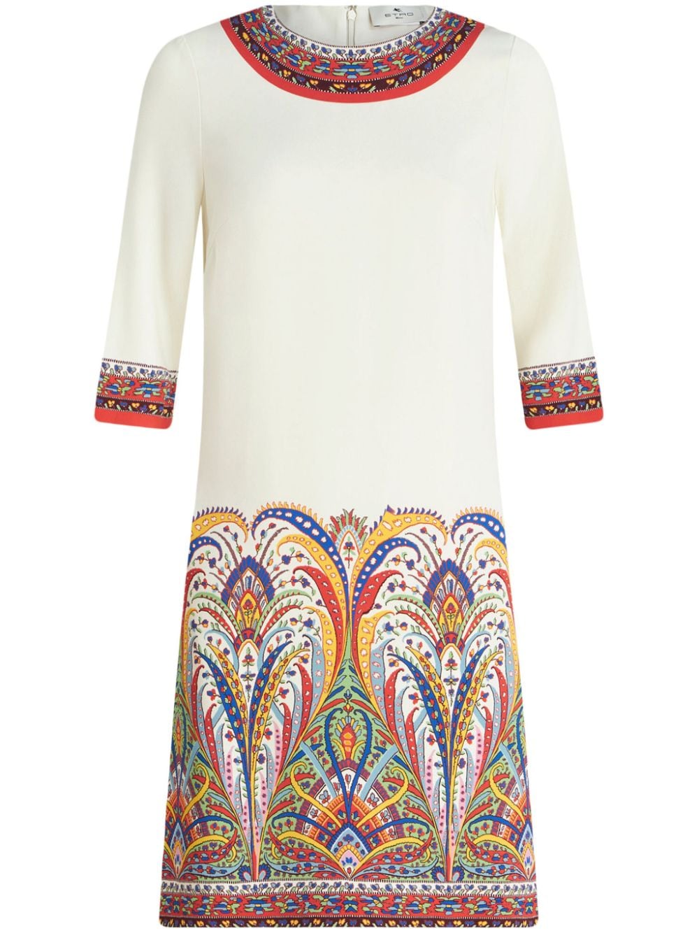 ETRO Kleid mit Paisley-Print - Weiß von ETRO