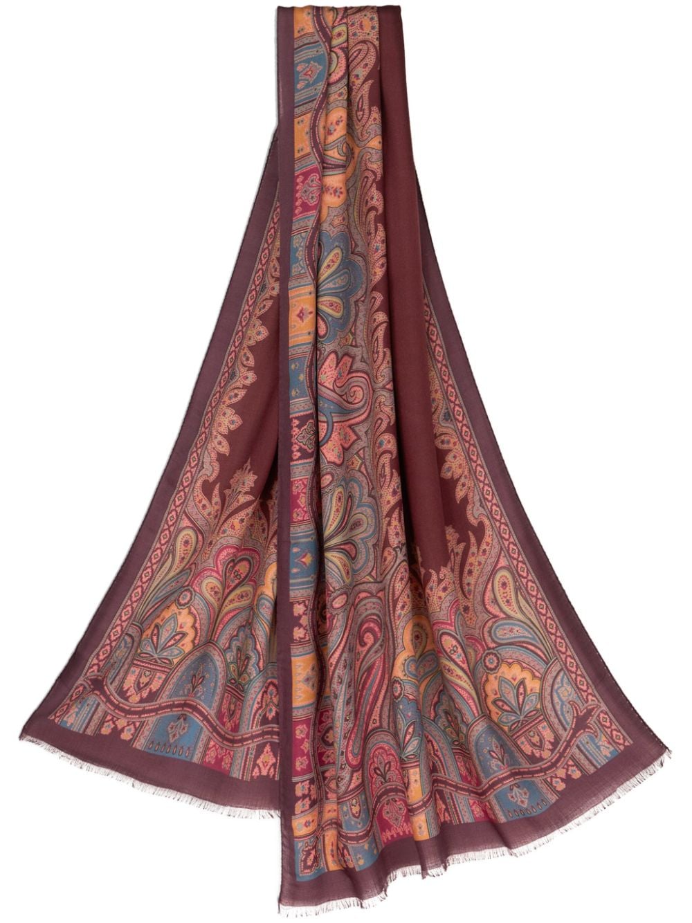 ETRO Schal mit Paisley-Print - Rot von ETRO