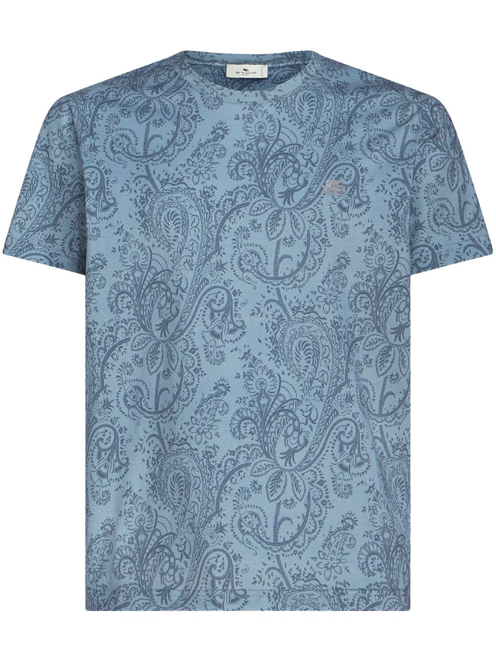 ETRO T-Shirt mit Paisleymuster - Blau von ETRO