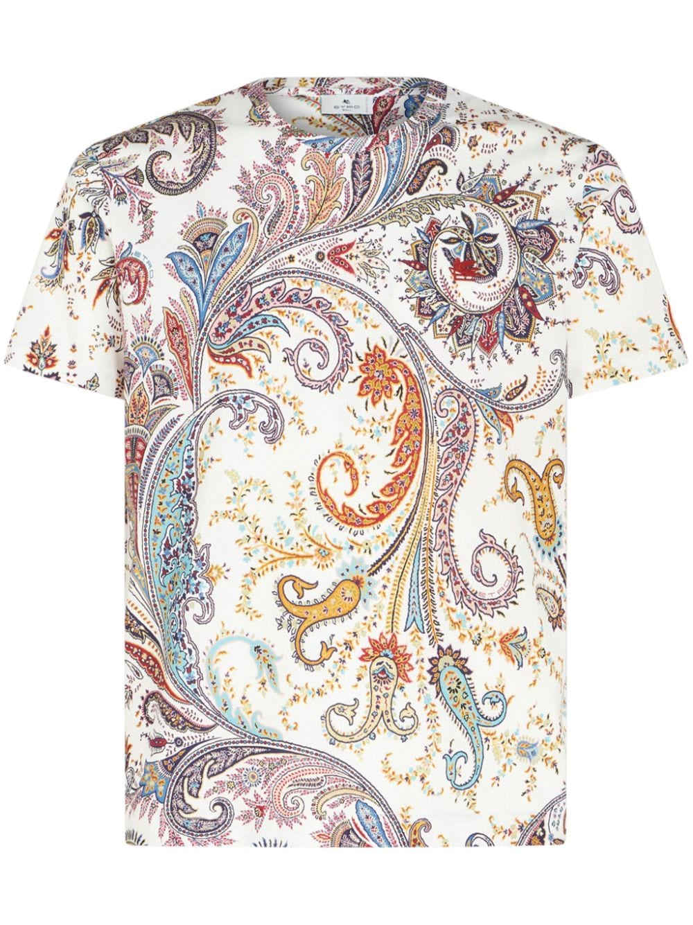 ETRO T-Shirt mit Paisleymuster - Weiß von ETRO