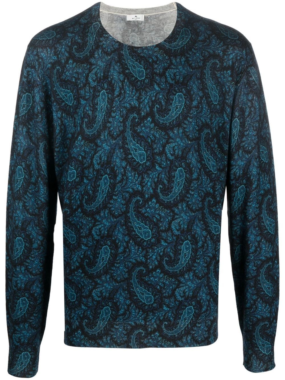 ETRO Pullover mit Paisley-Print - Blau von ETRO