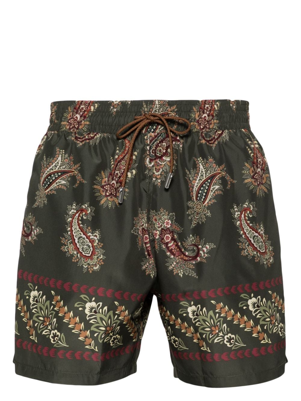 ETRO Badeshorts mit Paisley-Print - Grün von ETRO