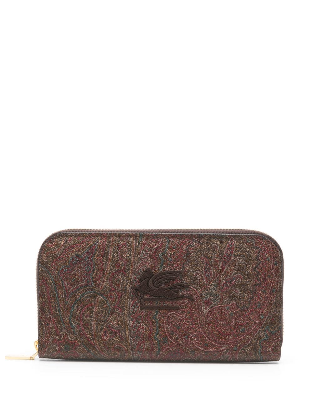 ETRO Portemonnaie mit Paisley-Print - Braun von ETRO