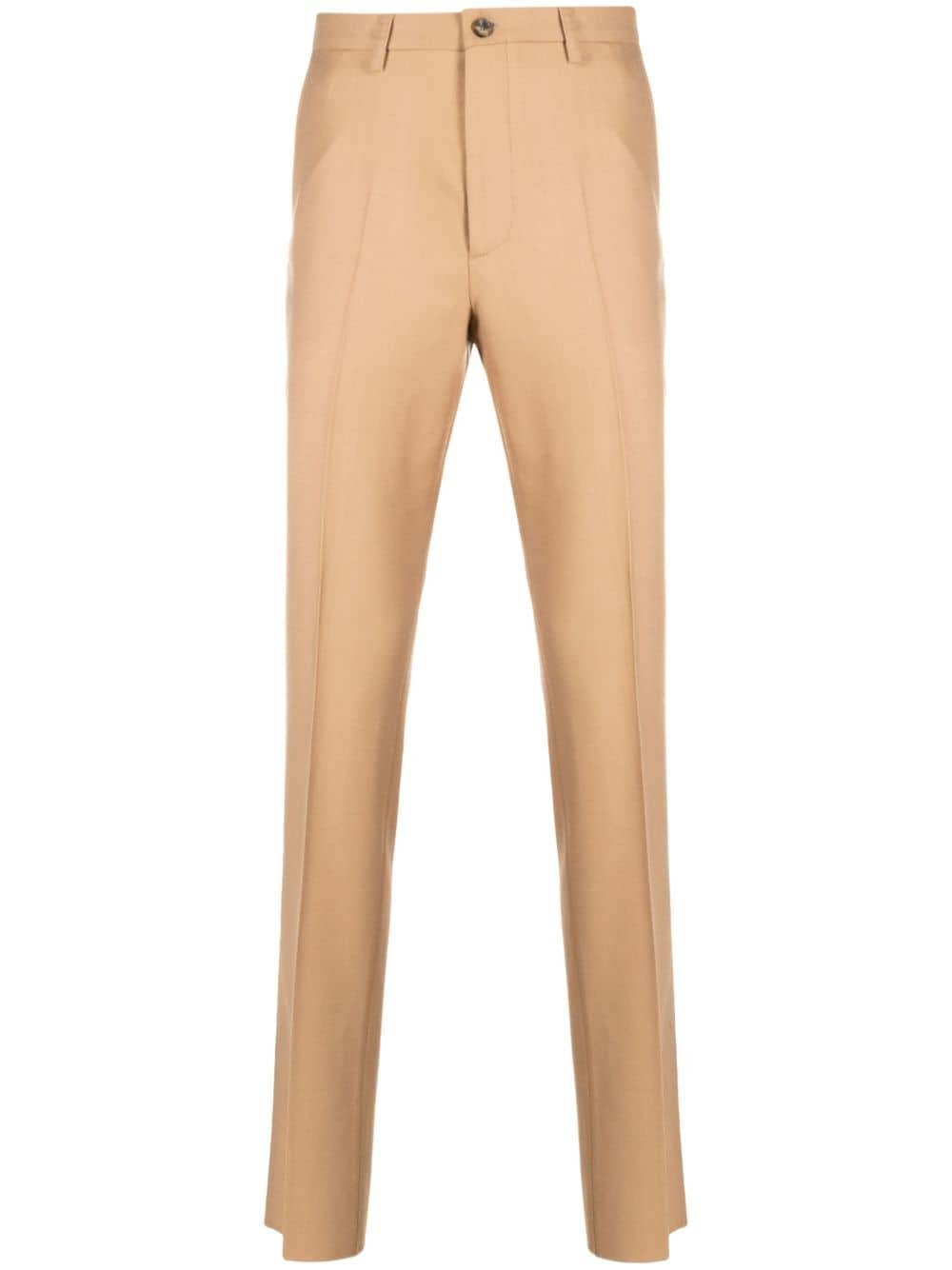 ETRO Slim-Fit-Hose mit Bügelfalten - Nude von ETRO