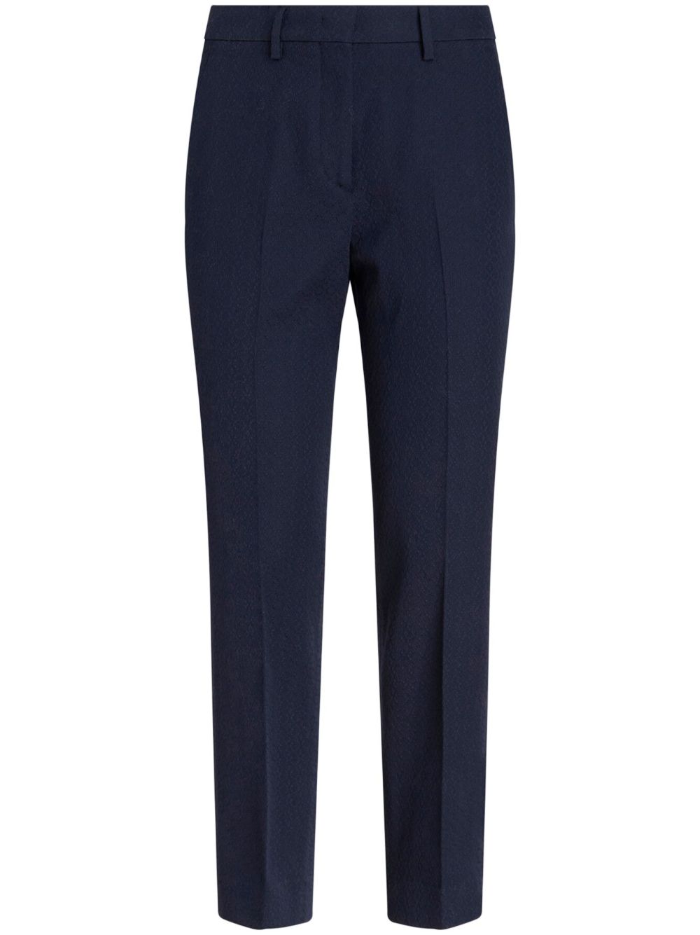 ETRO Cropped-Hose mit hohem Bund - Blau von ETRO