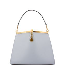 Etro Blaue Ledertasche Mit Pegaso-logo von ETRO