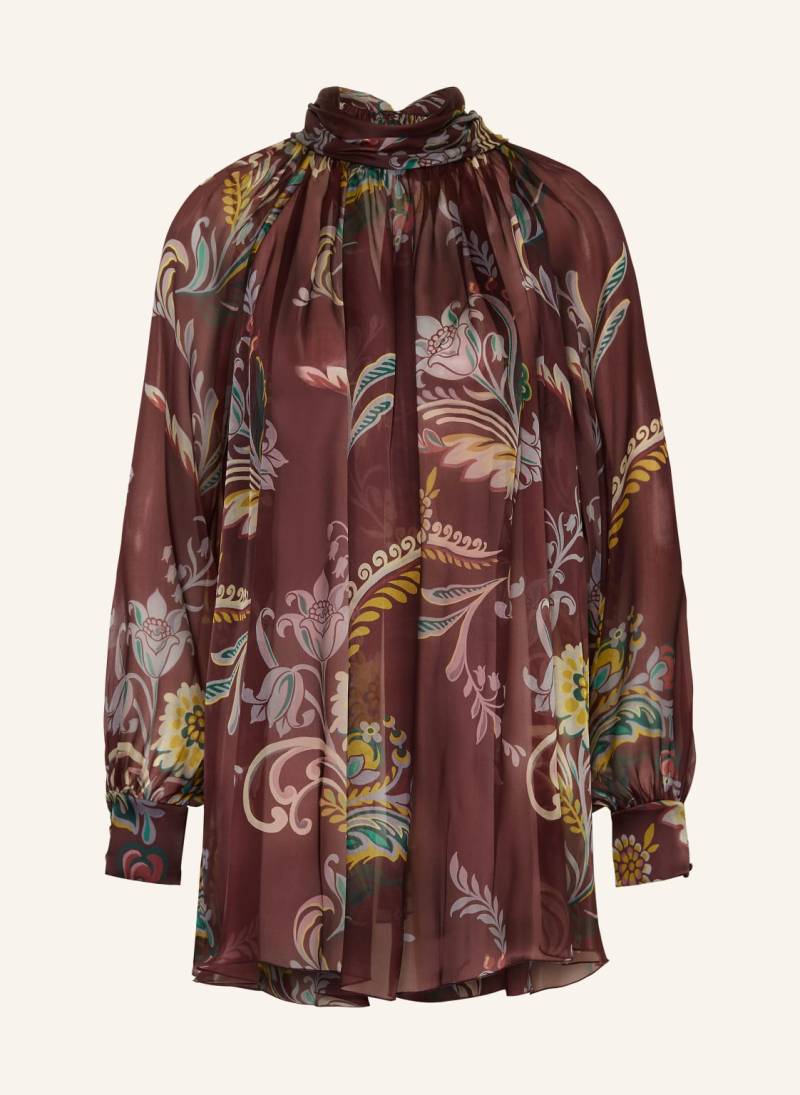 Etro Blusenshirt Aus Seide rot von ETRO