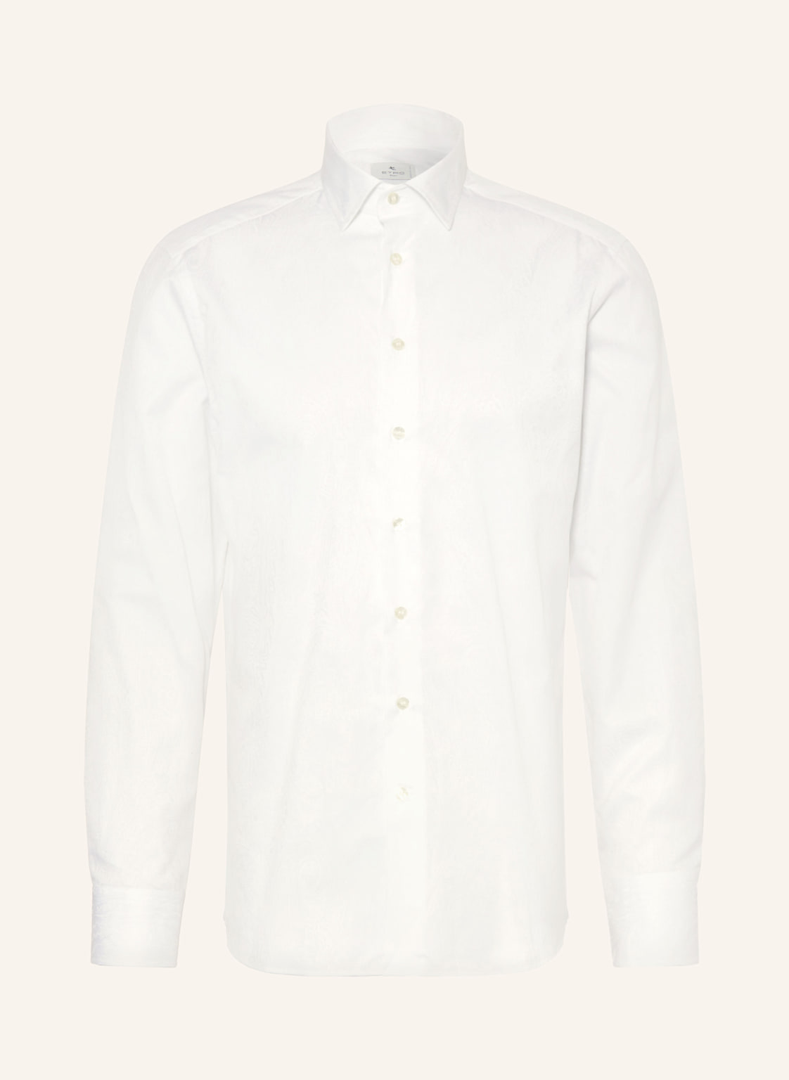Etro Brokat-Hemd Slim Fit weiss Etro Brokat-Hemd Slim Fit weiss von ETRO