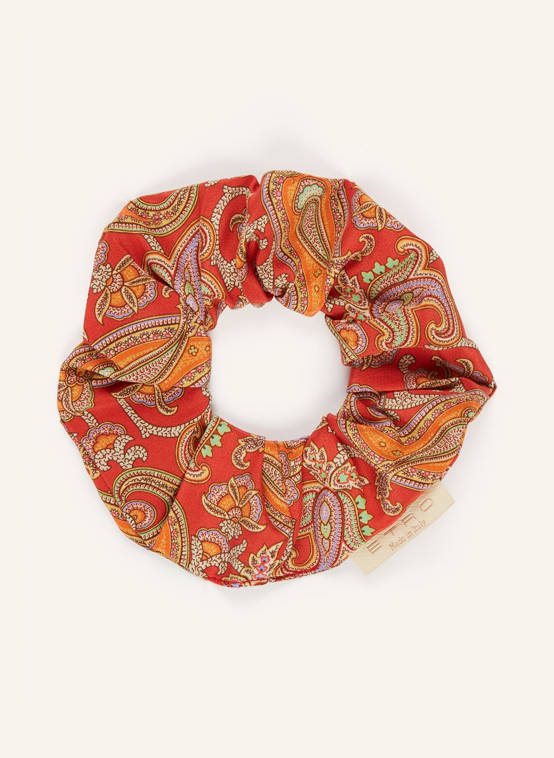 Etro Haargummi Aus Seide rot von ETRO