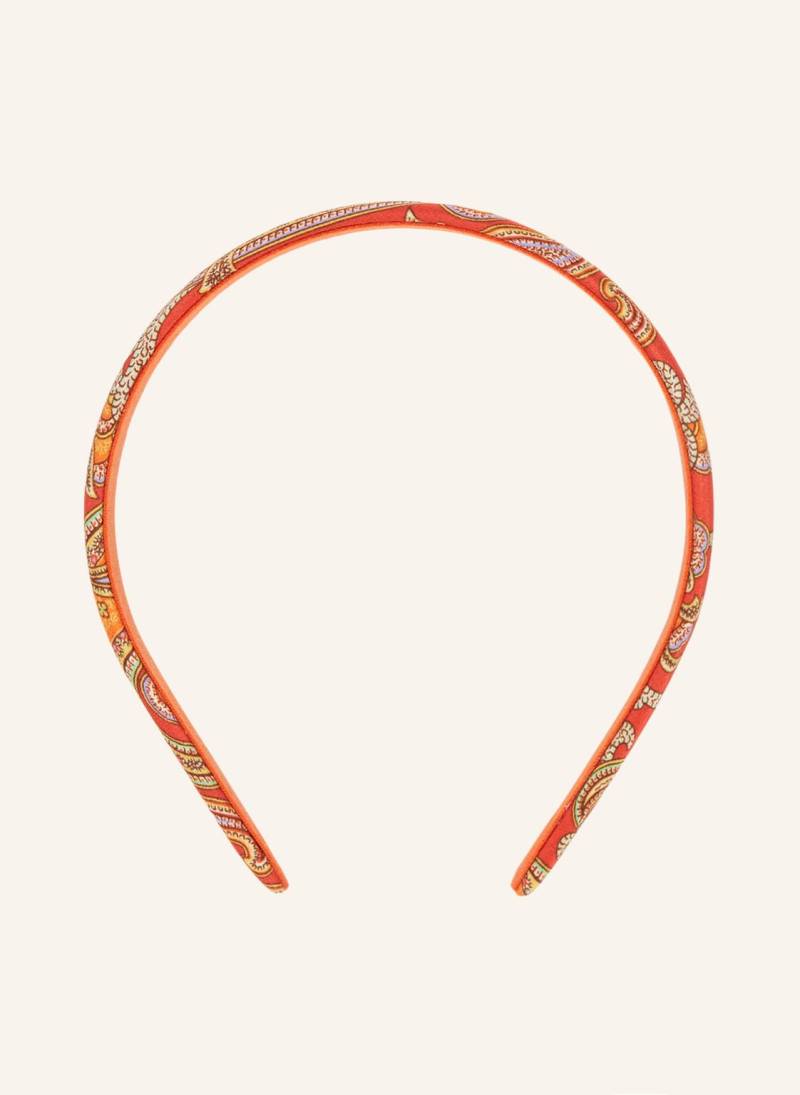 Etro Haarreif Aus Seide rot von ETRO