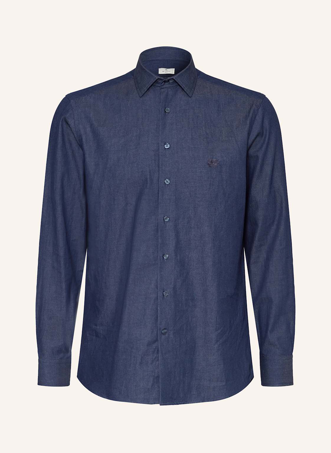 Etro Hemd Regular Fit In Jeansoptik blau von ETRO