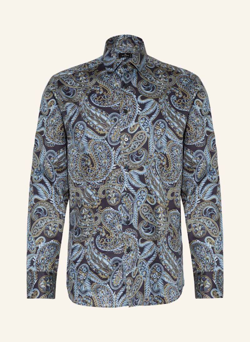 Etro Hemd Regular Fit blau von ETRO