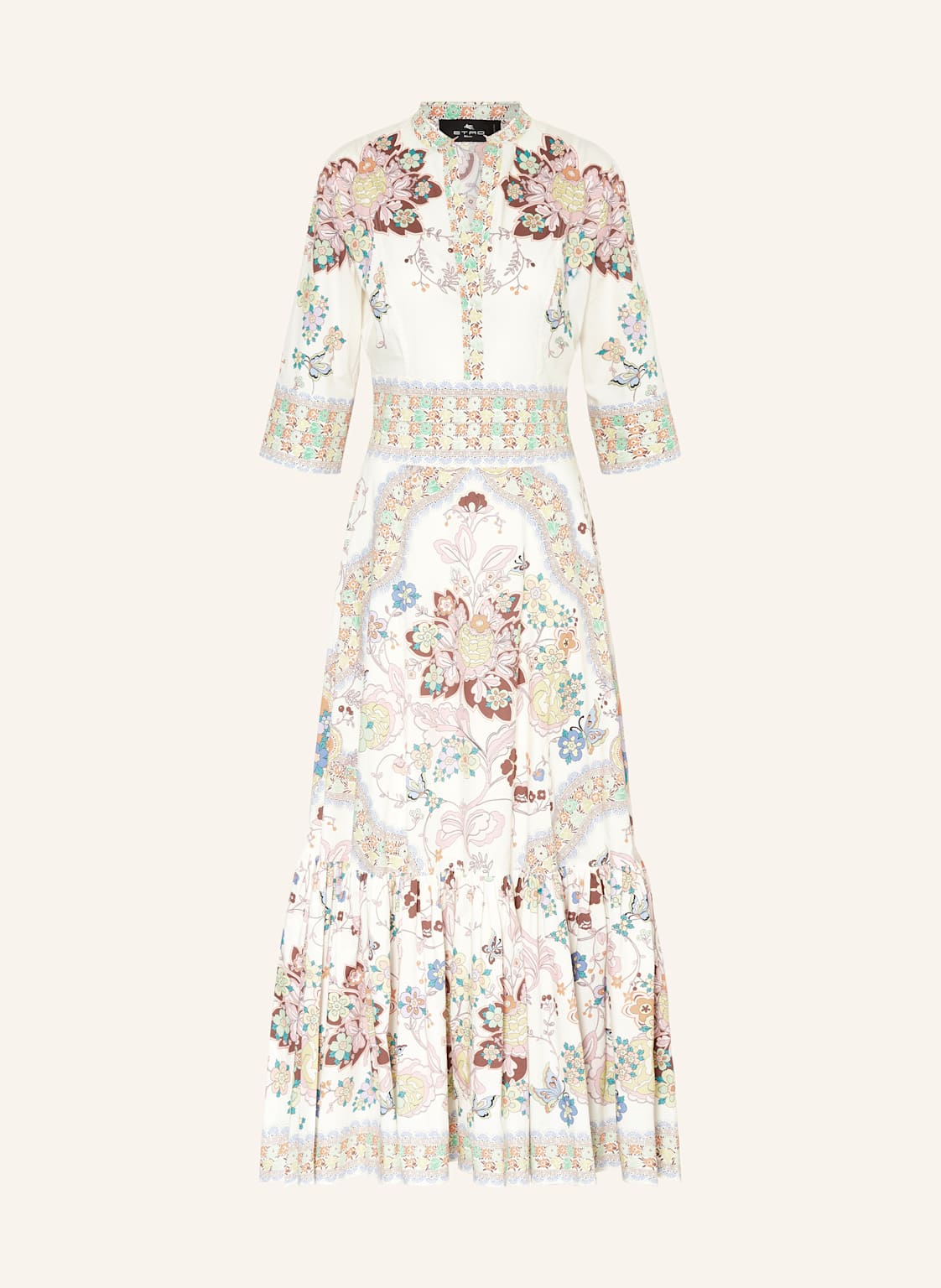 Etro Kleid Mit 3/4-Arm weiss von ETRO