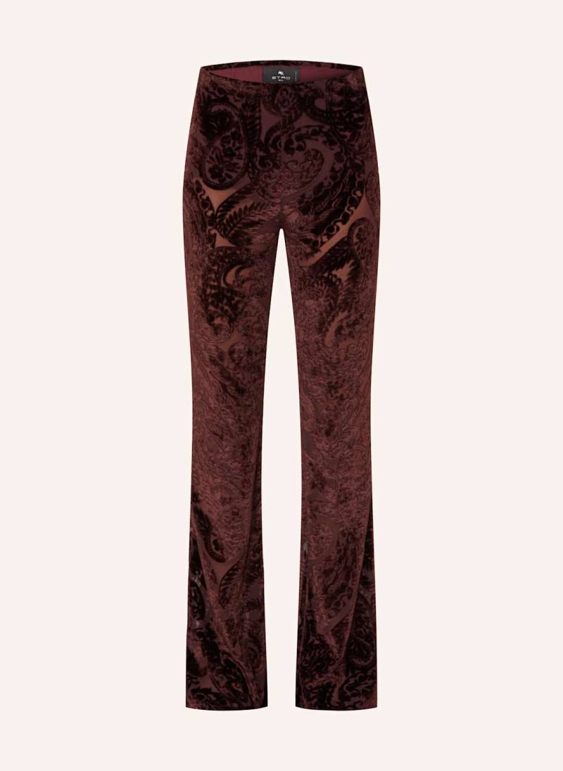 Etro Samthose rot von ETRO