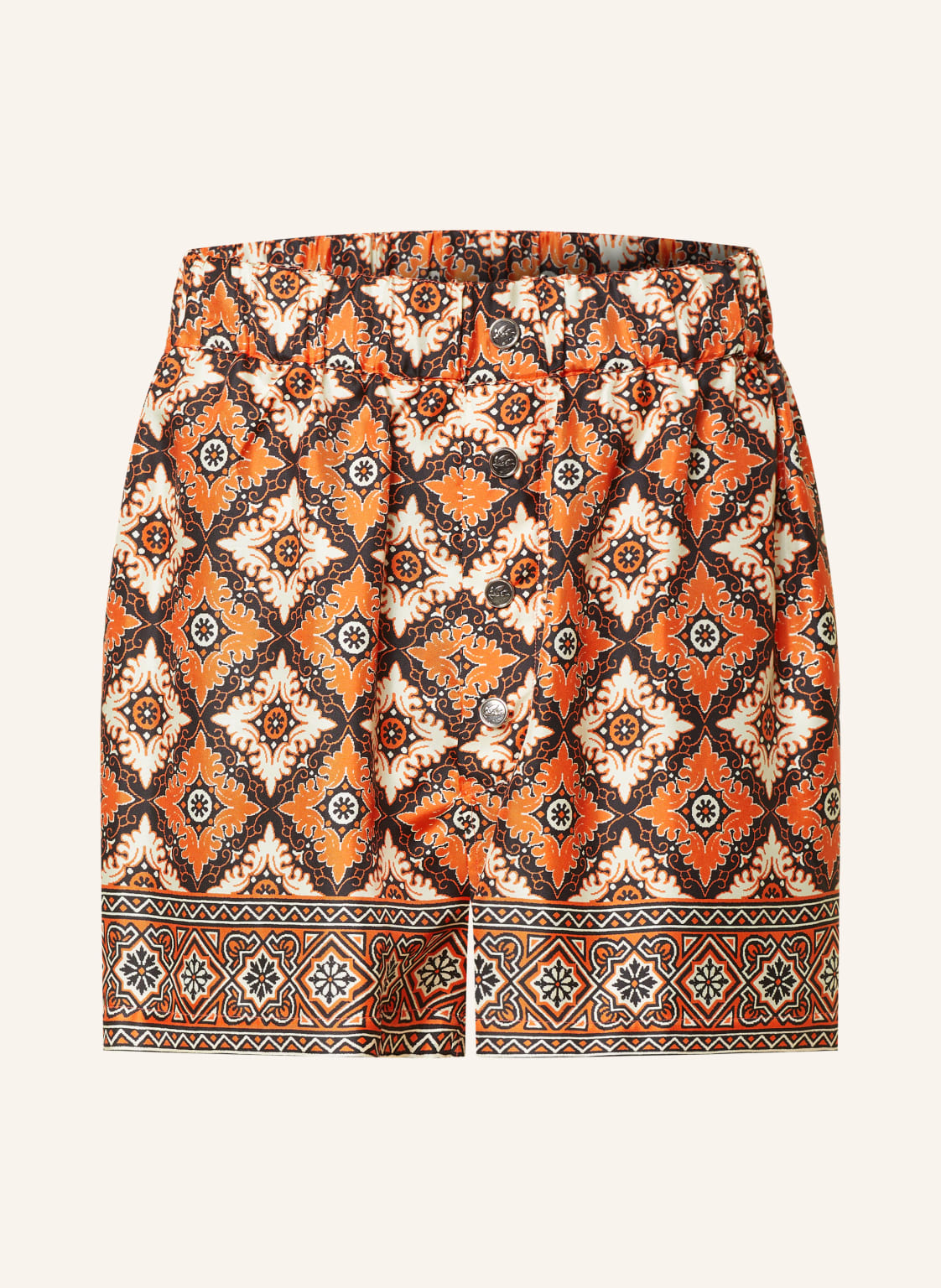 Etro Seidenshorts rot von ETRO