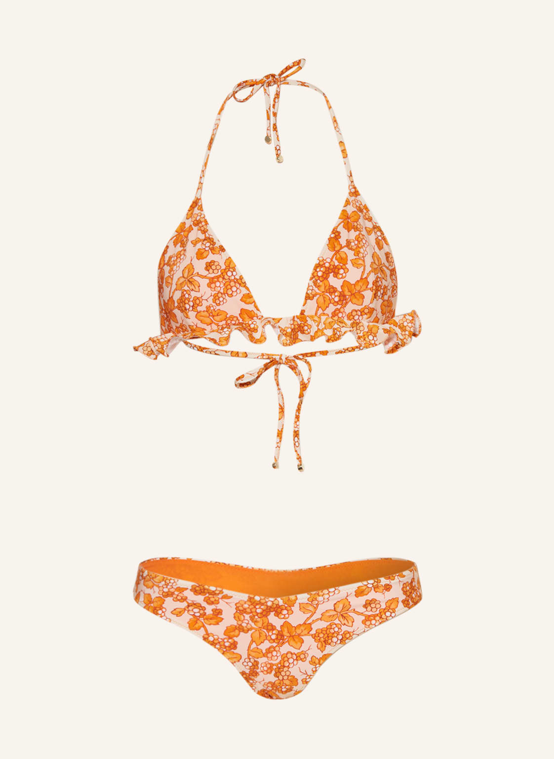 Etro Triangel-Bikini orange von ETRO