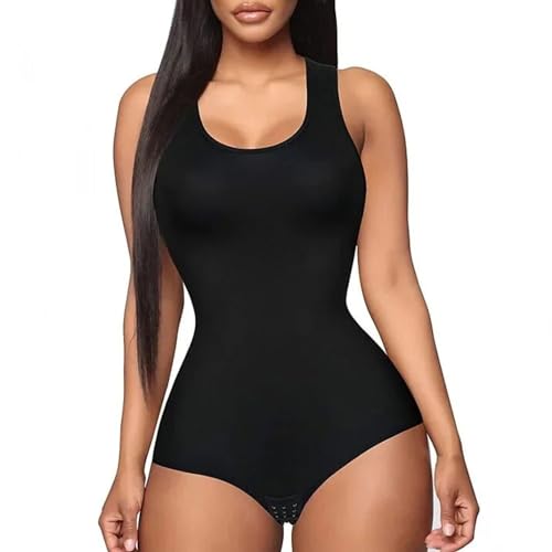 Shapewear Damen, Body Shaper, Bodysuit Women, Shapewear Bauchweg, Shaping Body Stark Formend, Taillenmieder Shaping Body, Bauchweg Body Damen, Bequemer und Atmungsaktiv, Verstellbare - M von ETRSAIRL