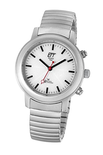 ETT Eco Tech Time Funk Solar Damen Uhr Analog mit Edelstahl Armband ELS-11188-11M von ETT Eco Tech Time