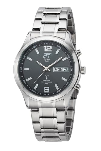 ETT Eco Tech Time Funk Solar Herren Uhr Analog mit Edelstahl Armband EGS-11247-22M ETT Eco Tech Time Funk Solar Herren Uhr Analog mit Edelstahl Armband EGS-11247-22M von ETT Eco Tech Time