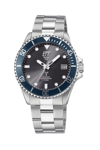 ETT Eco Tech Time Funk Solar Herren Uhr Analog mit Edelstahl massiv Armband EGS-11605-35M ETT Eco Tech Time Funk Solar Herren Uhr Analog mit Edelstahl massiv Armband EGS-11605-35M von ETT Eco Tech Time