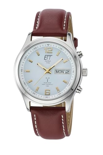 ETT Eco Tech Time Funk Solar Herren Uhr Analog mit Leder Armband EGS-11248-12L ETT Eco Tech Time Funk Solar Herren Uhr Analog mit Leder Armband EGS-11248-12L von ETT Eco Tech Time