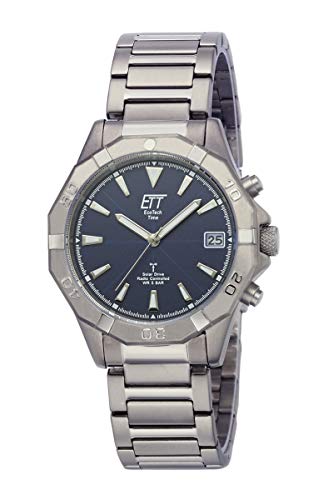 ETT Eco Tech Time Funk Solar Herren Uhr Analog mit Titan Armband EGT-11356-20M ETT Eco Tech Time Funk Solar Herren Uhr Analog mit Titan Armband EGT-11356-20M von ETT Eco Tech Time