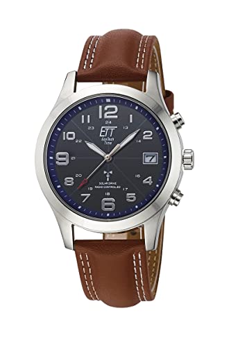 ETT Eco Tech Time Funk Solar Herren Uhr Analog mit digitalem Datum mit Leder Armband EGS-11486-32L ETT Eco Tech Time Funk Solar Herren Uhr Analog mit digitalem Datum mit Leder Armband EGS-11486-32L von ETT Eco Tech Time