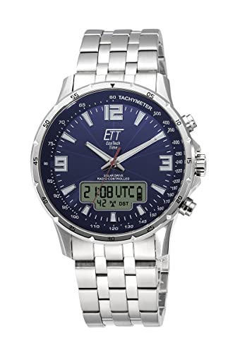 ETT Eco Tech Time Funk Solar Weltzeit Herren Uhr Chronograph mit Edelstahl Armband EGS-11552-31M ETT Eco Tech Time Funk Solar Weltzeit Herren Uhr Chronograph mit Edelstahl Armband EGS-11552-31M von ETT Eco Tech Time