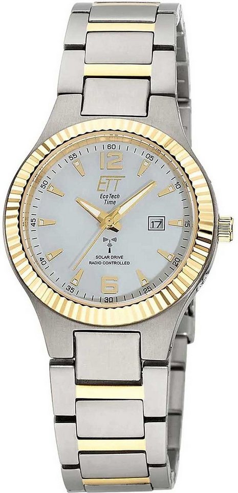 ETT Eco Tech Time Funkuhr Damenuhr mit Funk-Solaruhrwerk - Eco Tech Time Modell: ELT-11672-12M ETT Eco Tech Time Funkuhr Damenuhr mit Funk-Solaruhrwerk - Eco Tech Time Modell: ELT-11672-12M von ETT Eco Tech Time
