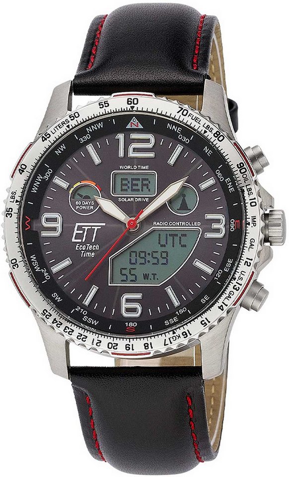 ETT Eco Tech Time Funkuhr Herrenuhr World Timer - Eco Tech Time Modell: EGT-11573-21L ETT Eco Tech Time Funkuhr Herrenuhr World Timer - Eco Tech Time Modell: EGT-11573-21L von ETT Eco Tech Time